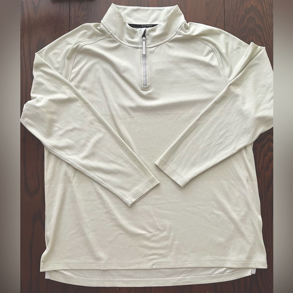 Nike Golf | neutral color block quarter-zip NWOT